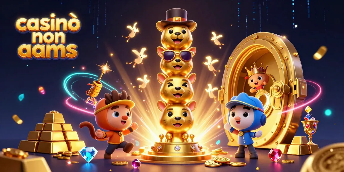Giocando ai casinò non AAMS tra pile d'oro e totem animali magici.