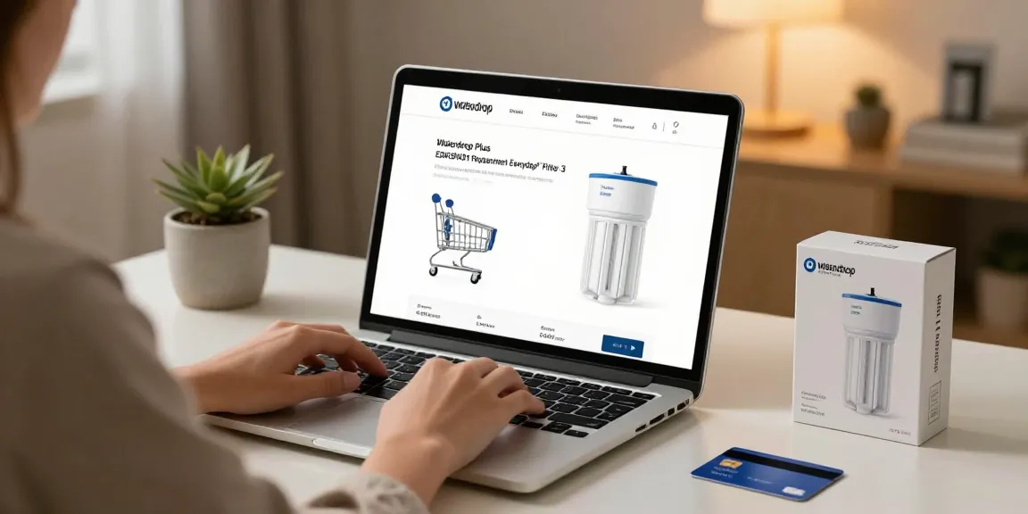 Waterdrop Plus EDR3RXD1 Replacement for Everydrop® Filter 3 review in an online shopping platform showcasing best deals.