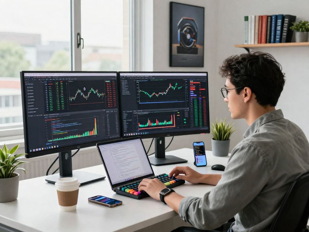 Real-time stock data display using TWSE stock real-time API in a modern developer workspace