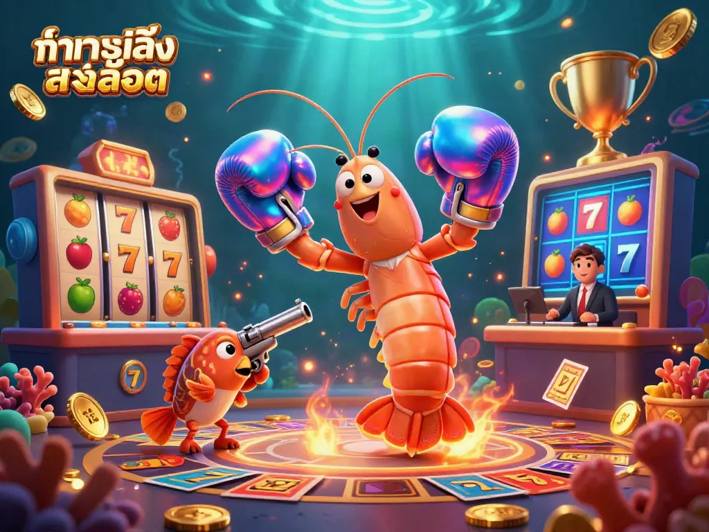 ทดลองเล่นสล็อต ในบรรยากาศที่มีโทนสีเข้มส่งเสริมความตื่นเต้นในการเล่นเกมส์คาสิโน