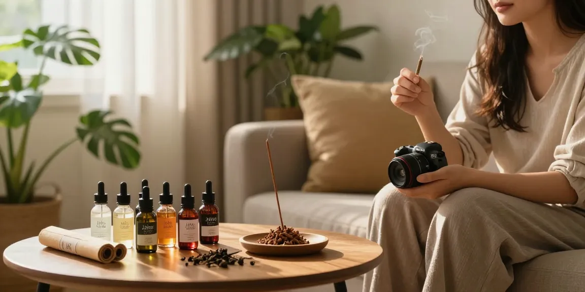 Experience the bliss of Joker Liquid Incense; buy-joker-bulk-liquid-incense flavors displayed in a cozy home setting.