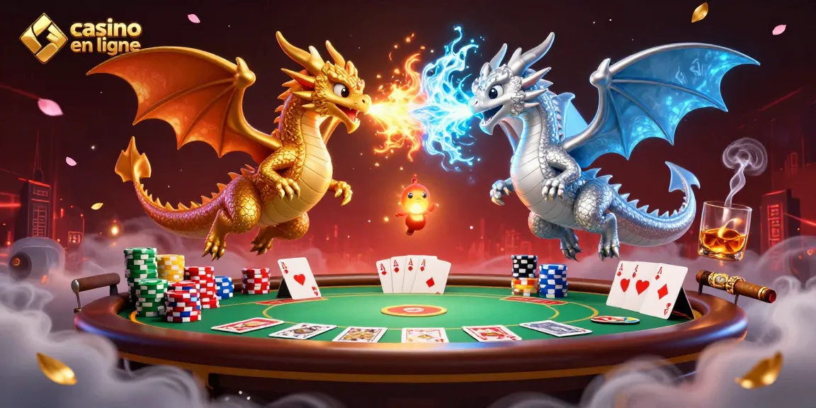Illuminez votre expérience de jeu avec le casino en ligne, dragons de feu et de glace au poker.
