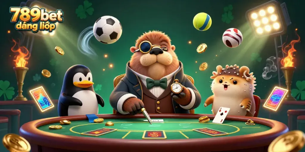 Experience the excitement of 789bet đăng nhập through this vibrant underwater casino scene.