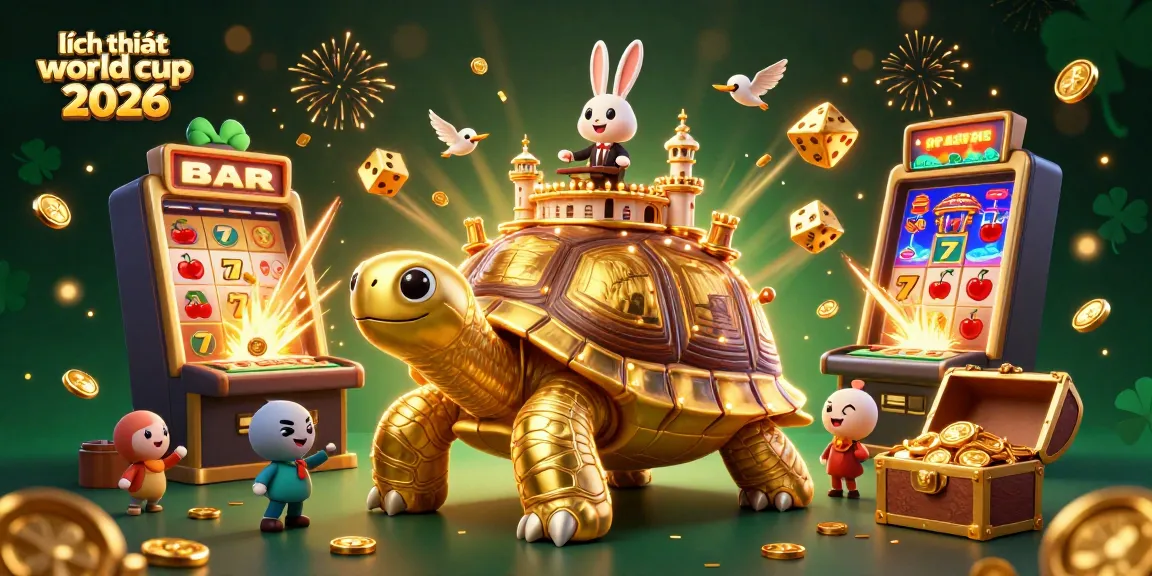 Experience the excitement of lịch thi đấu world cup 2026 with golden tortoise casino illustration and thrilling elements.