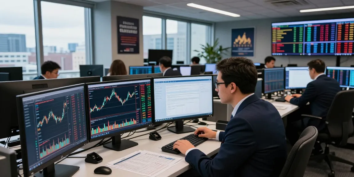 NAGA2000 investment in finance environment with traders analyzing market trends