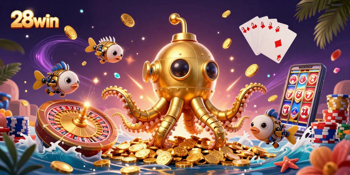 Join the excitement at 28win, where golden treasures await in every thrilling game!